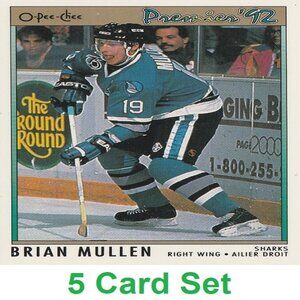 Brian Mullen Hockey Card Collection